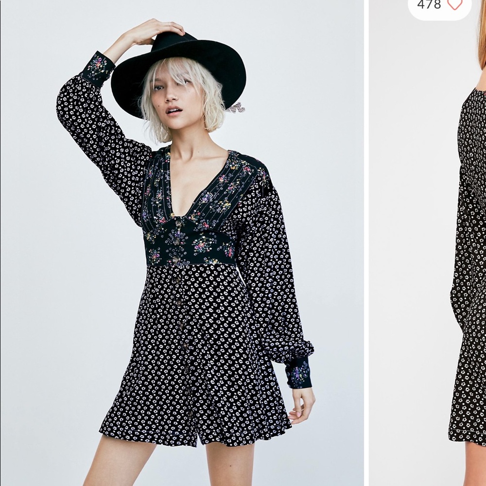 Wonderland mini dress.
